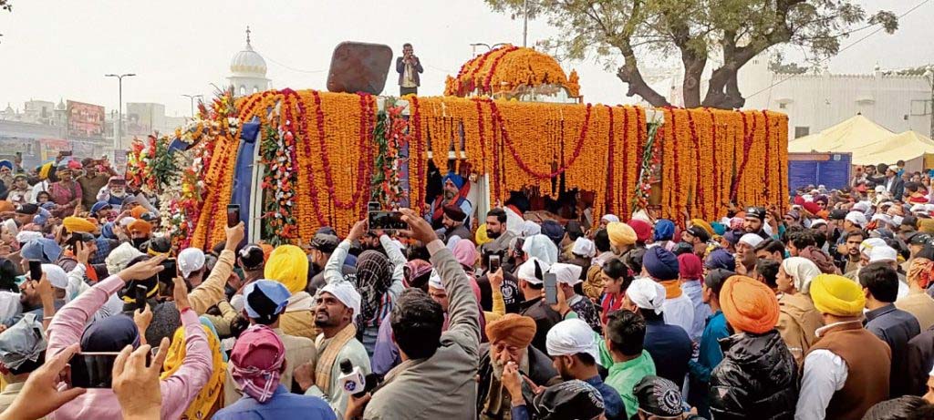 ਪ੍ਰਕਾਸ਼ ਪੁਰਬ: ਨਨਕਾਣਾ ਸਾਹਿਬ ਤੋਂ ਨਗਰ ਕੀਰਤਨ ਸਜਾਇਆ